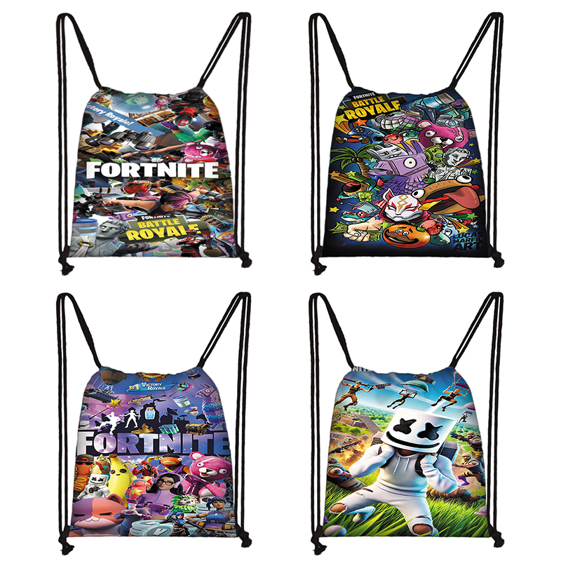 Drawstring Gym Bag - Çocuk Baskılı Alışveriş Çantası için İpli
