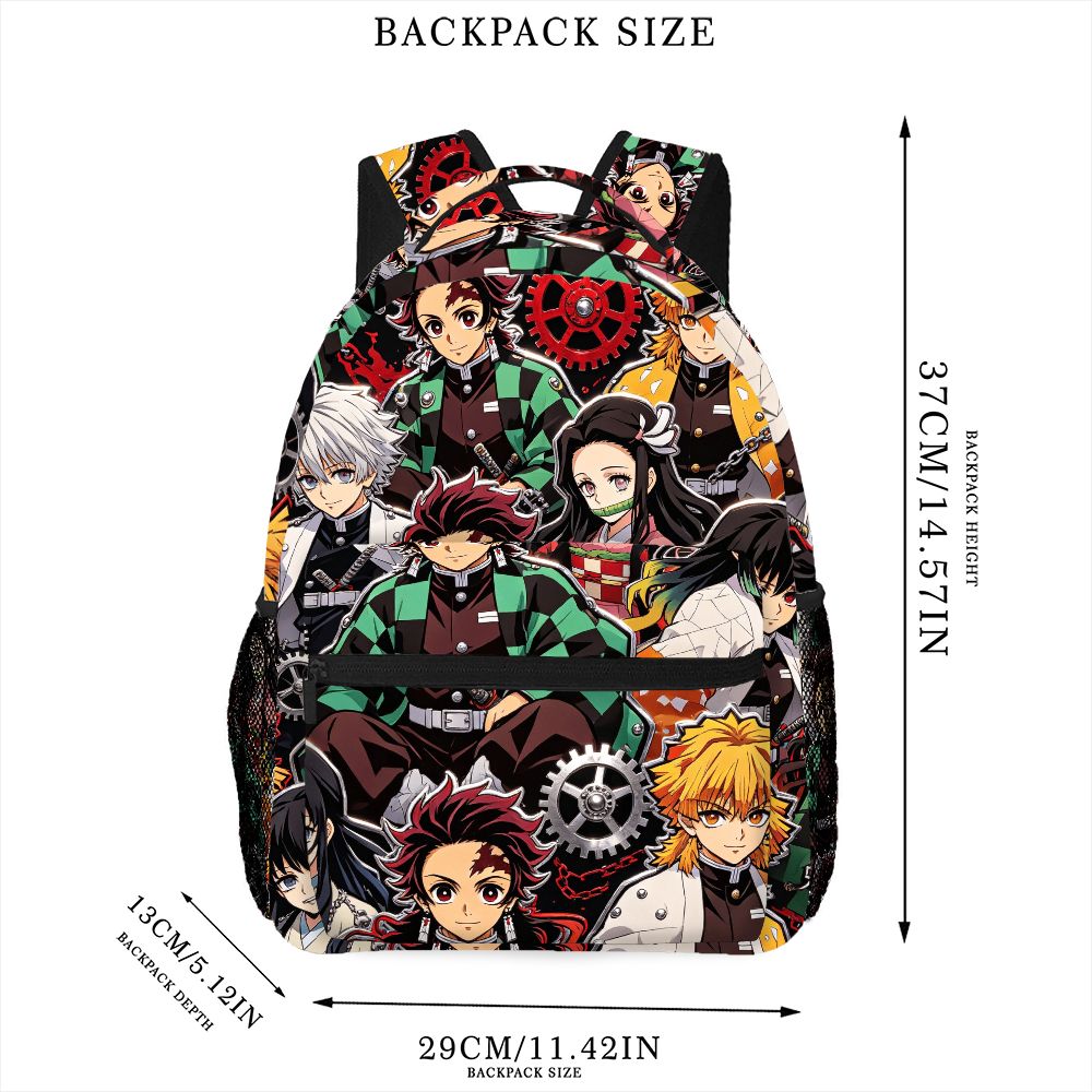 Demon Slayer Anime Sırt Çantas - School Backpack Teen incelemesi ve fiyatı