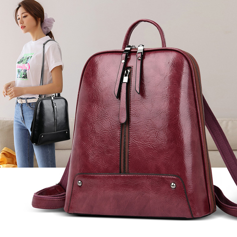 Kadın deri sırt çantası moda s - Fashion Backpack Women incelemesi ve fiyatı