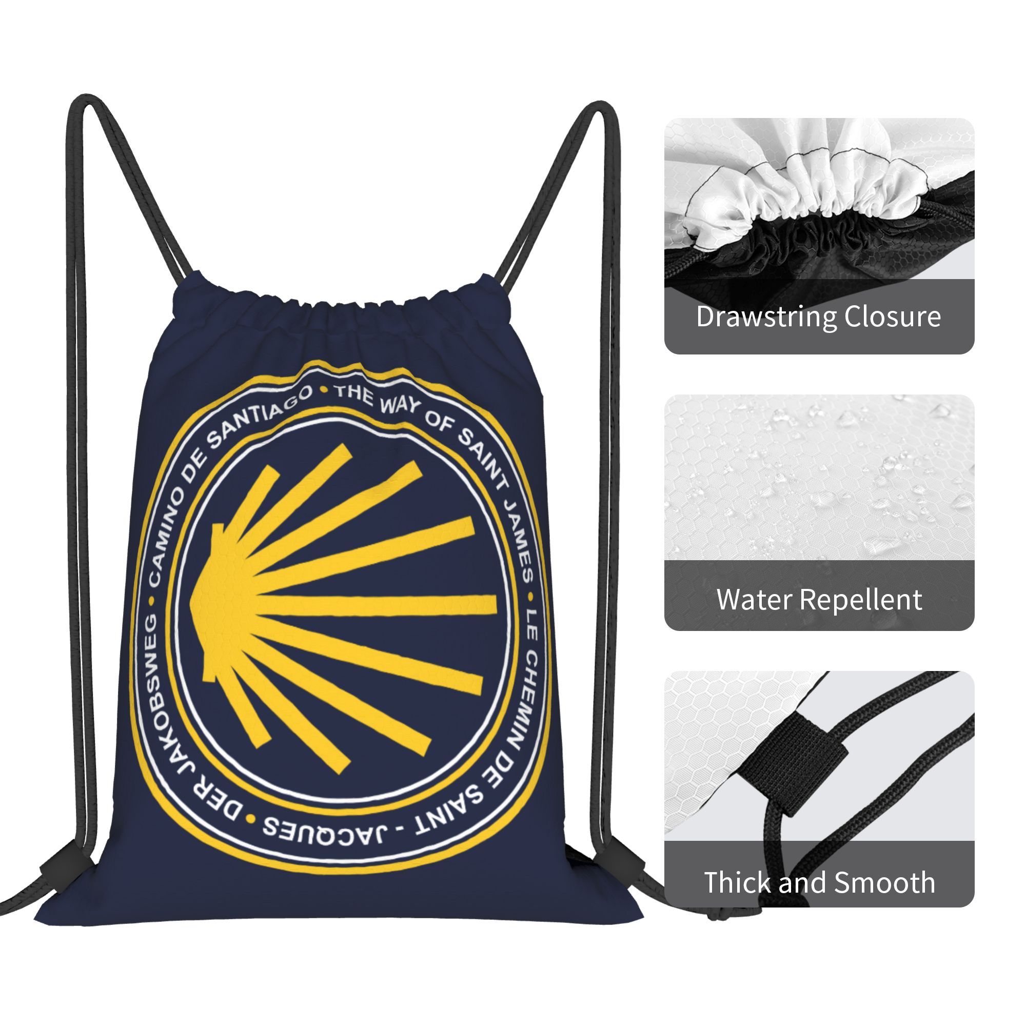 Özel Camino de Santiago Donanm - Drawstring Gym Bag incelemesi ve fiyatı