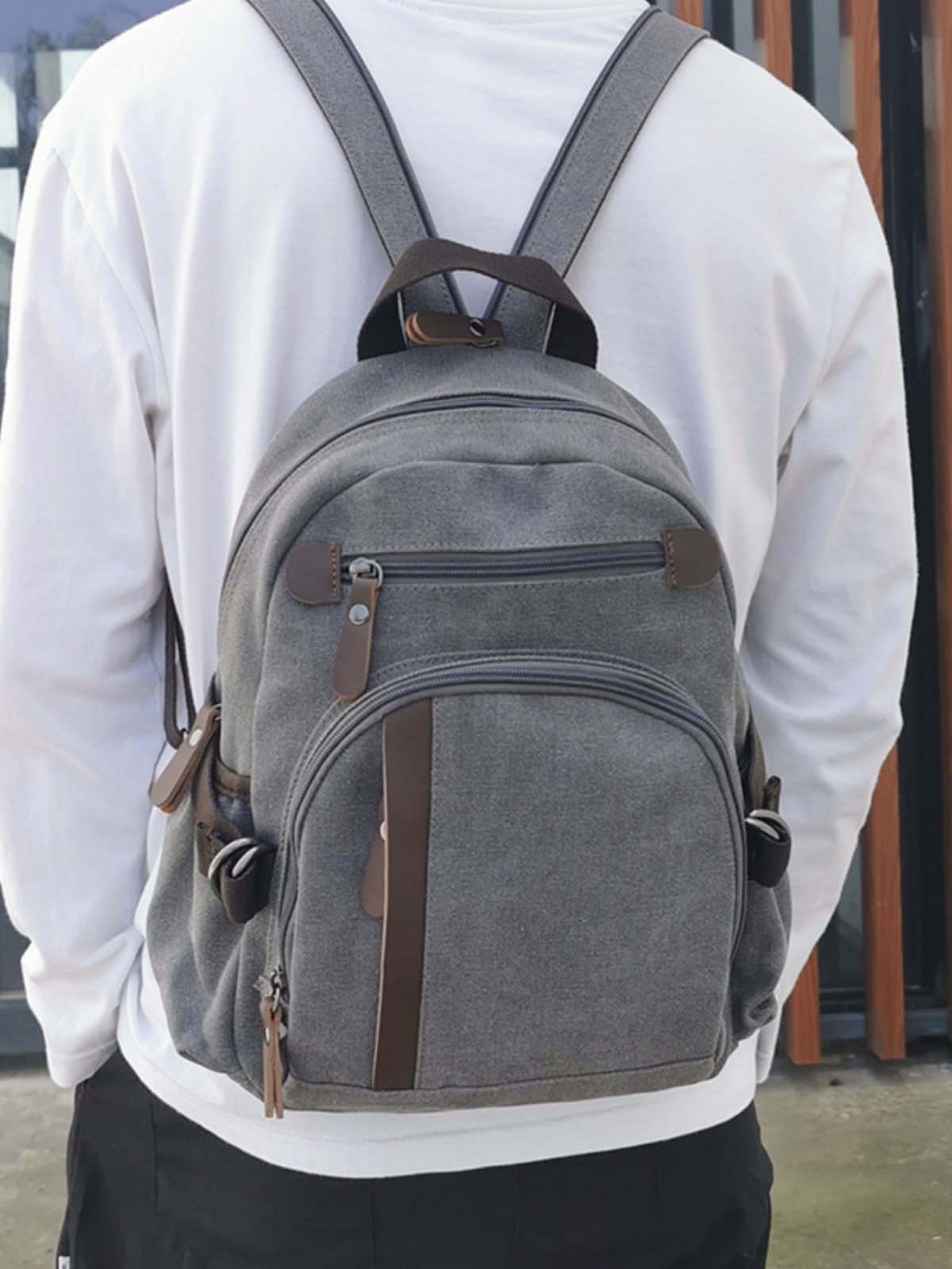Küçük Kanvas Sırt Çantası Erke - Canvas Backpack Casual incelemesi ve fiyatı