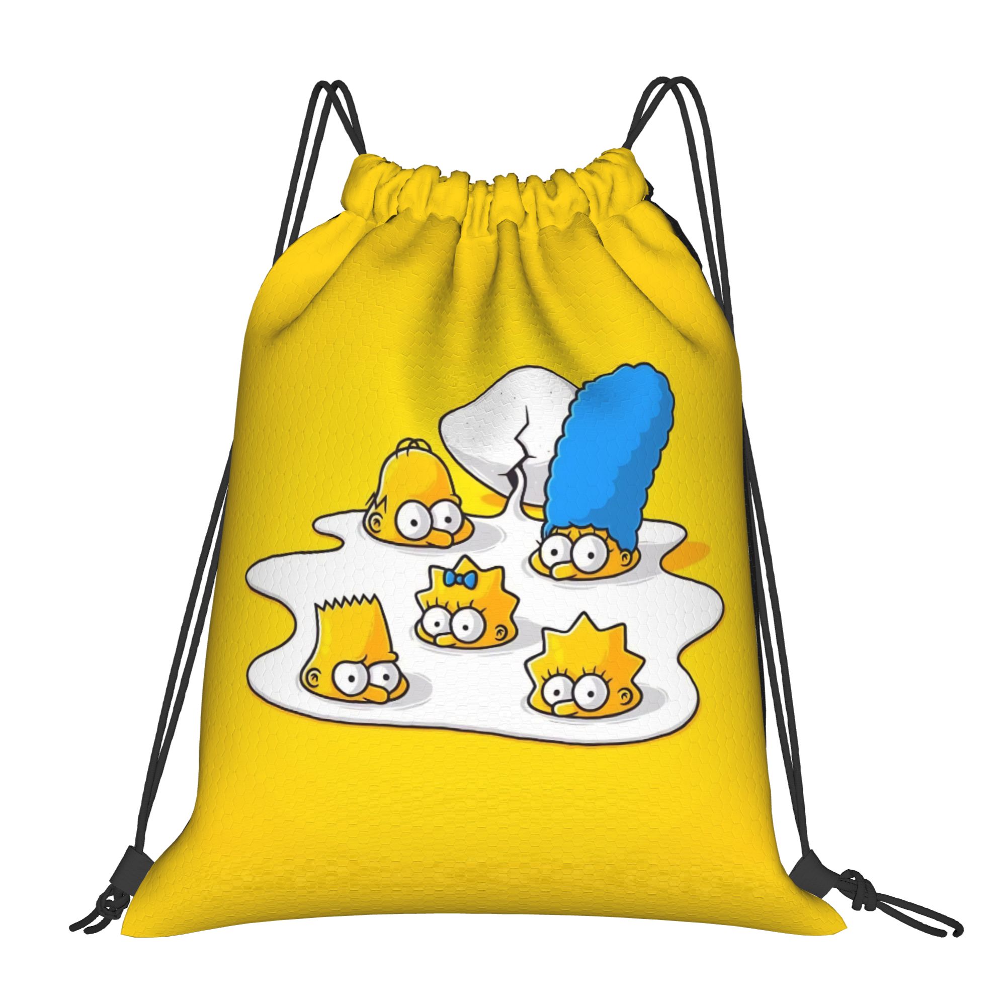 Simpsonsed Çizgi Film Desenli  - Drawstring Gym Bag incelemesi ve fiyatı