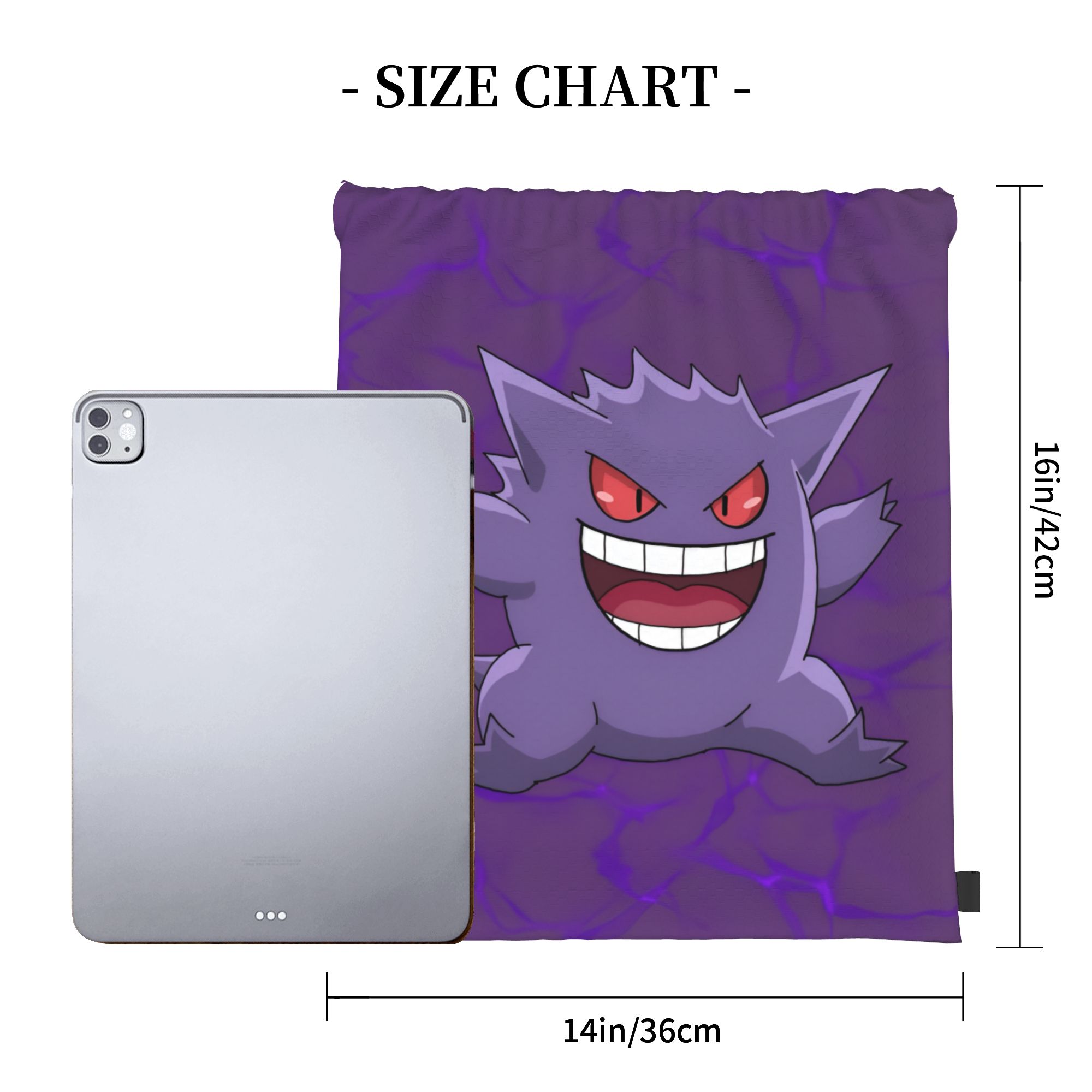 Özel Pokemoned Gengars İpli Sı - Drawstring Gym Bag incelemesi ve fiyatı